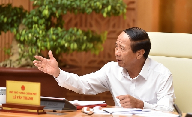 Phó Thủ tướng Lê Văn Thành: Việc nâng cấp, mở rộng, xây dựng sân bay là rất cần thiết đối với các địa phương - Ảnh: VGP/Đức Tuân