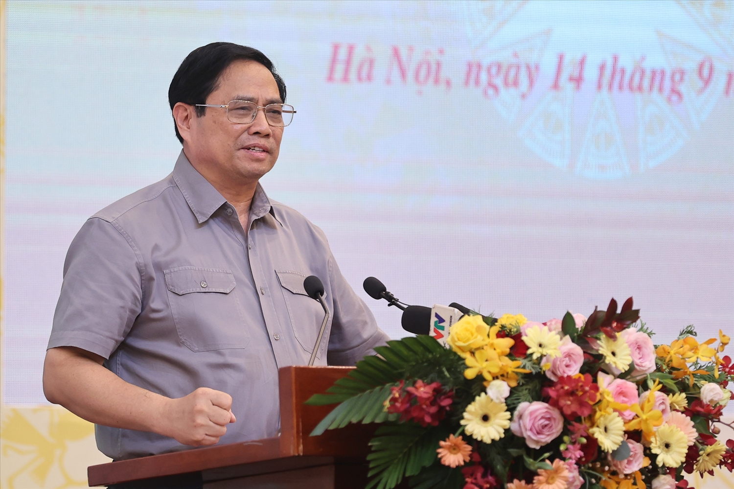 Kết luận Hội nghị, Thủ tướng Phạm Minh Chính nhấn mạnh công tác quy hoạch có ý nghĩa rất quan trọng với sự phát triển - Ảnh: VGP/Nhật Bắc