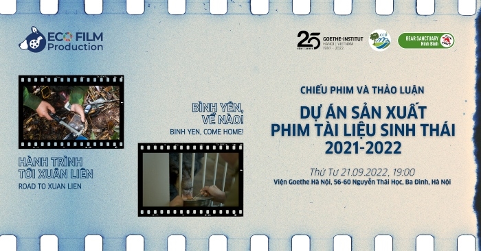 2 bộ phim là sản phẩm của dự án "Sản xuất phim tài liệu sinh thái" năm 2021-2022
