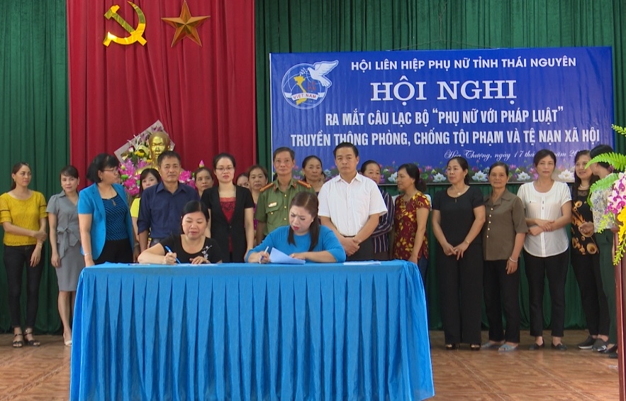 Hoạt động của Câu lạc bộ Phụ nữ với pháp luật tại xã Hóa Trung huyện Đồng Hỷ đã tích cực trong công tác tuyên truyền phòng chống tảo hôn ở cơ sở
