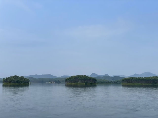 Khu du lịch Quốc gia hồ Thác Bà, tỉnh Yên Bái - Ảnh: VGP/Nhật Bắc