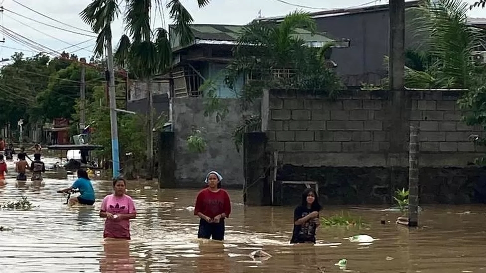 Thị trấn San Miguel (tỉnh Bulacan, Philippines) đã bị ảnh hưởng đặc biệt nặng nề bởi lũ lụt