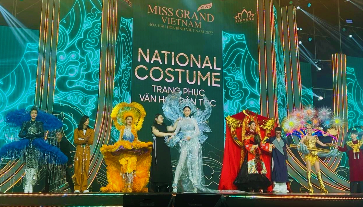 Đêm thi Trang phục Văn hóa Dân tộc cuộc thi Miss Grand Vietnam - Hoa hậu Hòa bình Việt Nam 2022