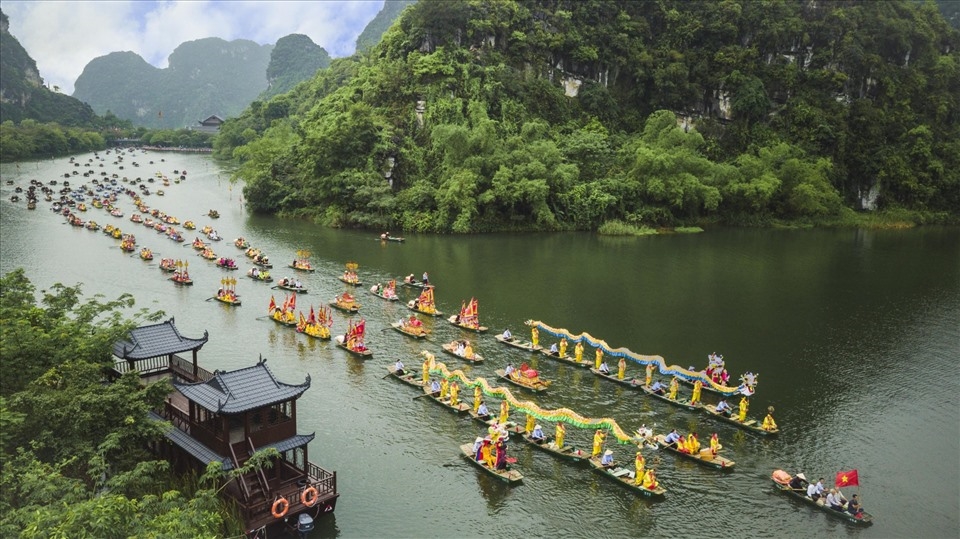  “Festival Tràng An kết nối di sản - Ninh Bình 2022” được tổ chức nhằm quảng bá văn hóa và con người Nịnh Bình