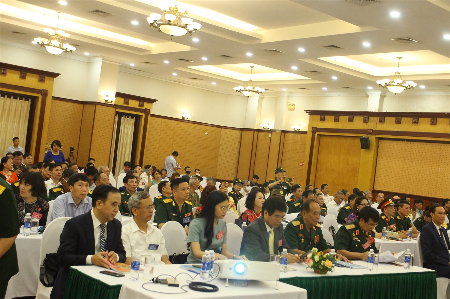 Các đại biểu, khách mời tham dự tại Đại hội Hiệp hội Doanh nghiệp của thương binh và người khuyết tật Việt Nam lần thứ IV nhiệm kỳ 2022 – 2027.