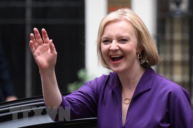 Tân Thủ tướng Anh Liz Truss. (Ảnh: AFP/TTXVN)
