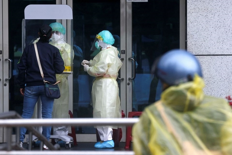 Trong 24 giờ qua, Đài Loan (Trung Quốc) tiếp tục ghi nhận số ca nhiễm COVID-19 nhiều nhất khu vực châu Á (Ảnh: Reuters) 