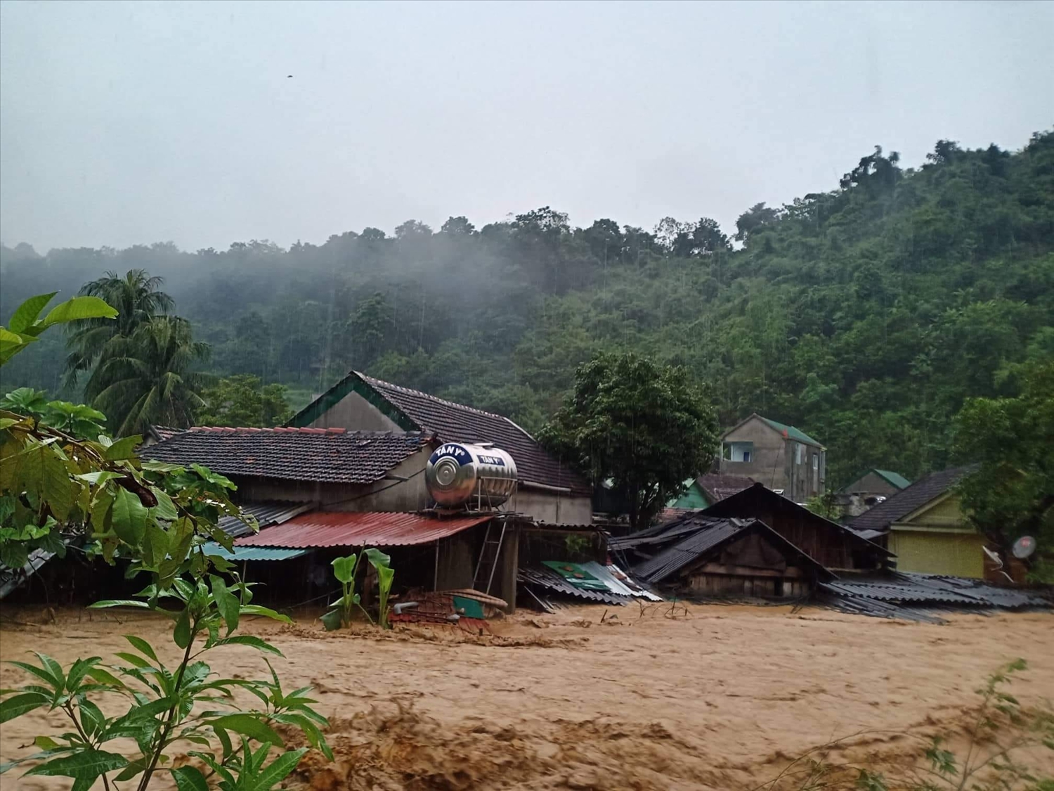 Hình ảnh: Đề phòng lũ quét, sạt lở đất tại các tỉnh Yên Bái, Lào Cai, Quảng Ninh số 1