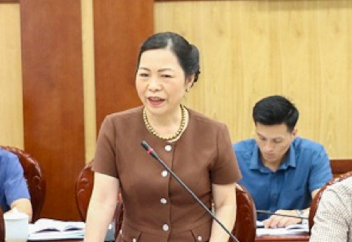 Bà Đinh Cẩm Vân - cựu Giám đốc Sở Tài chính tỉnh Thanh Hóa thời điểm còn công tác