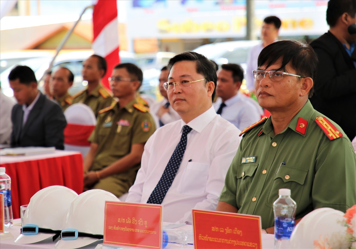 Lãnh đạo tỉnh Quảng Nam tham dự các hoạt động hỗ trợ nhân chuyến thăm các tỉnh Nam Lào