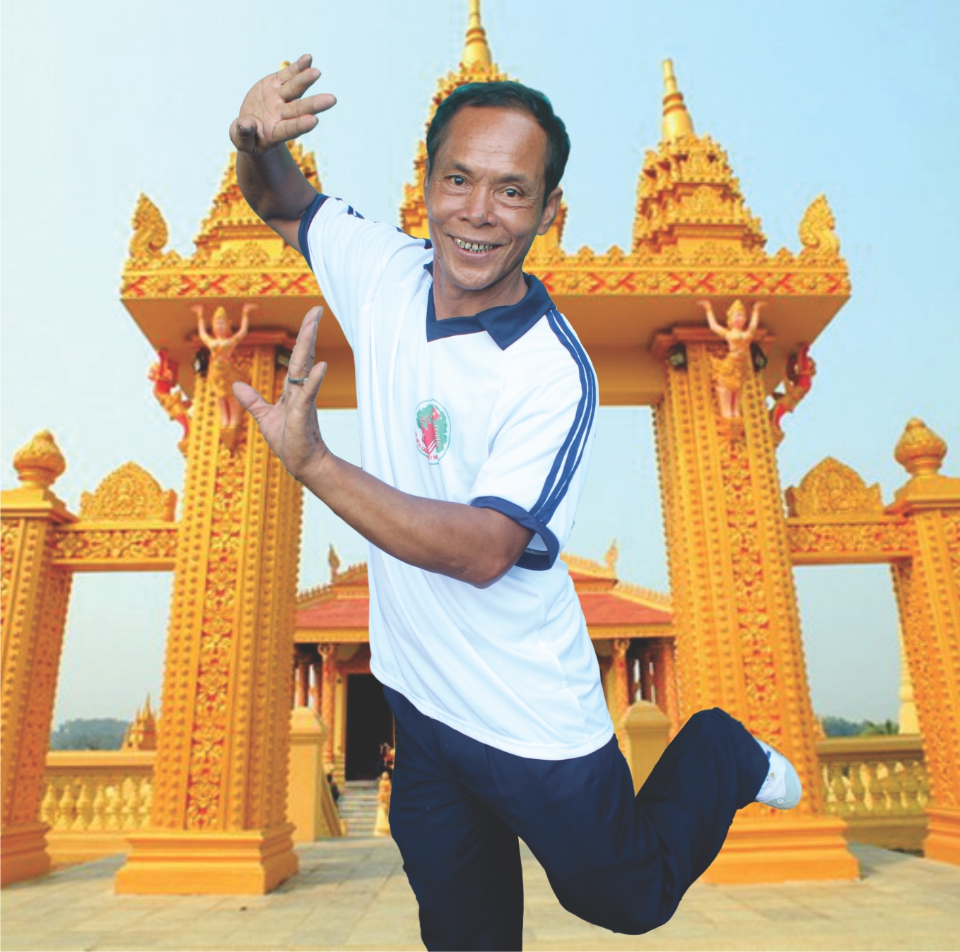 NNƯT Danh Bê say mê, tâm huyết với điệu múa Khmer