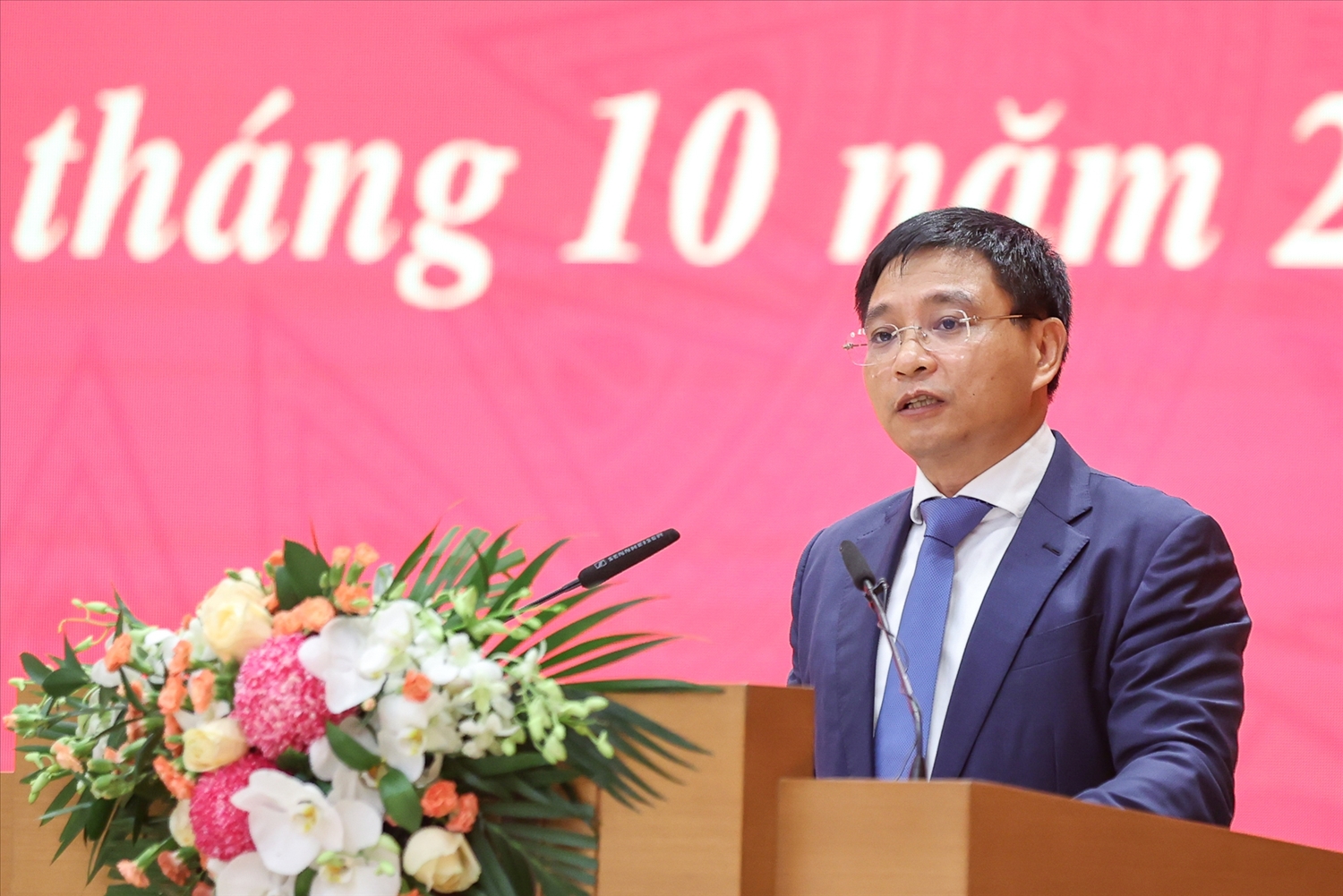 Bộ trưởng Nguyễn Văn Thắng chia sẻ, thời gian tới, ngành sẽ tập trung khắc phục, sửa chữa các công trình bị ảnh hưởng bởi thiên tai thời gian qua; triển khai hiệu quả các dự án quan trọng quốc gia - Ảnh: VGP/Nhật Bắc