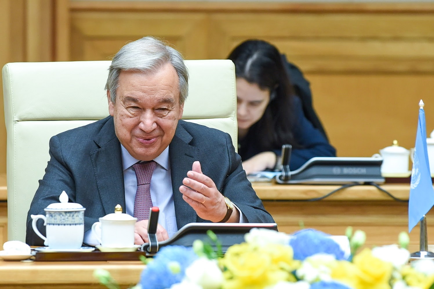 Ông António Guterres khẳng định Việt Nam là một trong những thành viên không thể thiếu của LHQ - Ảnh: VGP/Nhật Bắc