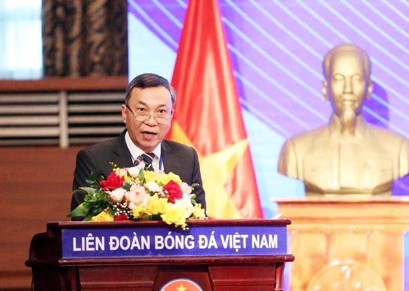 Ông Trần Quốc Tuấn - Chủ tịch VFF khóa IX (nhiệm kỳ 2022 - 2026). (Ảnh: VFF)