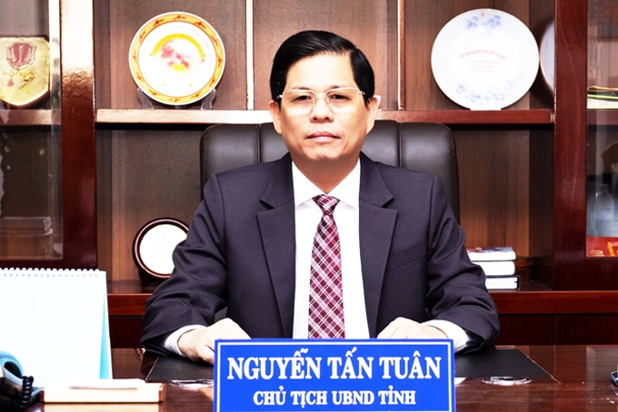 Ông Nguyễn Tấn Tuân - Chủ tịch UBND tỉnh Khánh Hòa