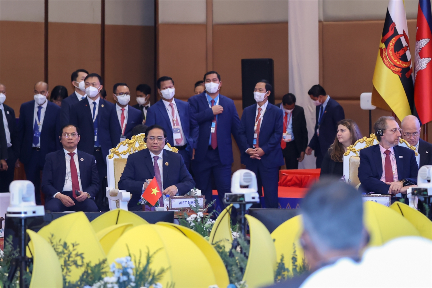 Là thành viên tích cực của ASEAN, Thủ tướng khẳng định Việt Nam sẵn sàng đóng góp vào các nỗ lực chung nhằm xây dựng ASEAN phát triển bao trùm, bền vững và tự cường - Ảnh: VGP/Nhật Bắc