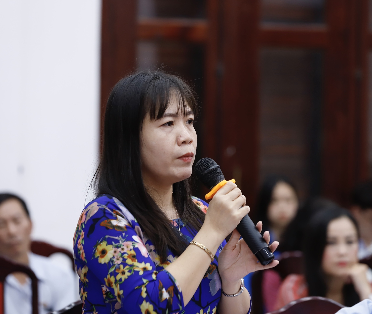 Ts. Nguyễn Thị Song Hà - Viện Hàn lâm Khoa học Xã hội Việt Nam phát biểu tại Hội thảo