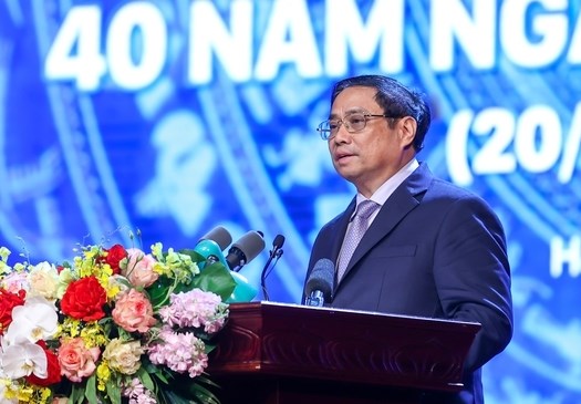 Thủ tướng Phạm Minh Chính phát biểu tại Lễ kỷ niệm 40 năm Ngày Nhà giáo Việt Nam (20/11/1982-20/11/2022) 