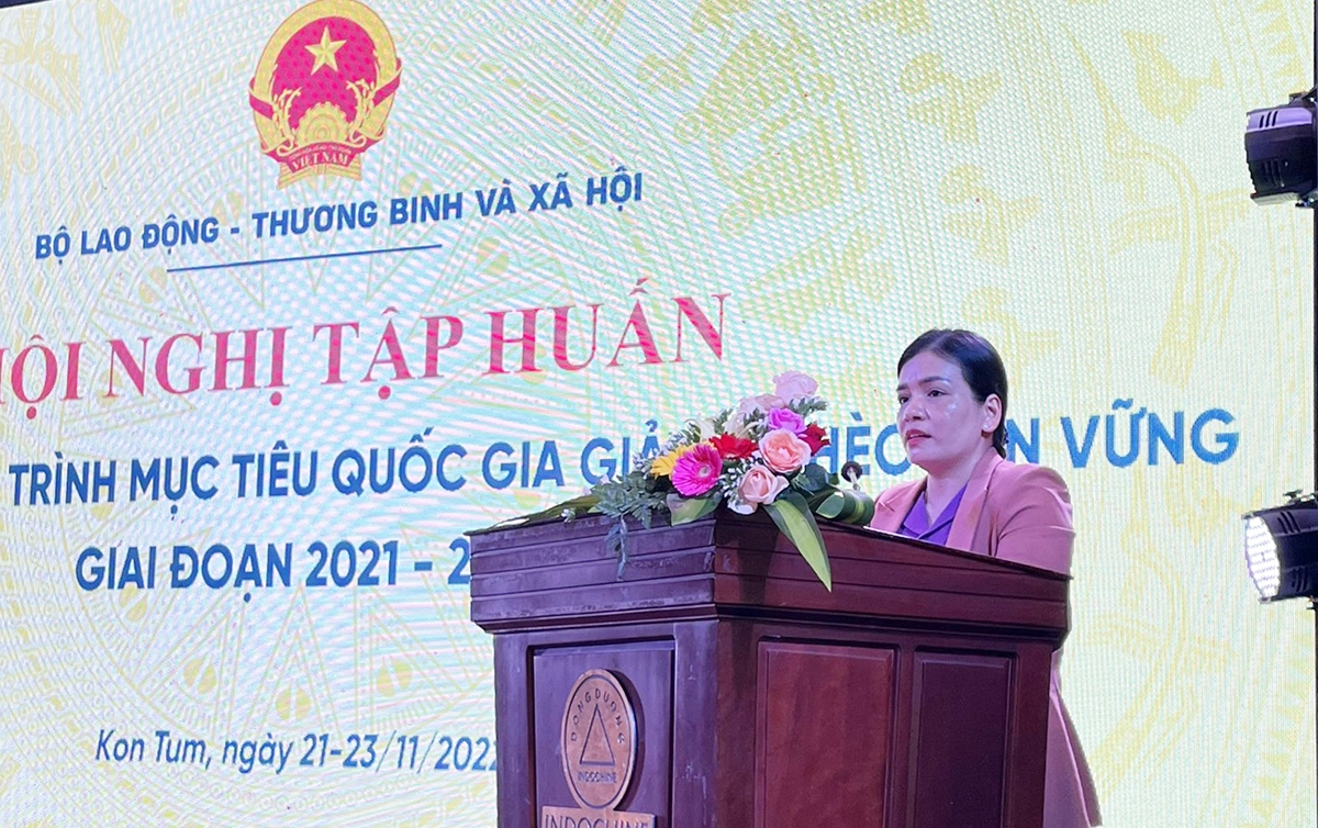 Phó Chủ tịch UBND tỉnh Y Ngọc phát biểu tại Hội nghị