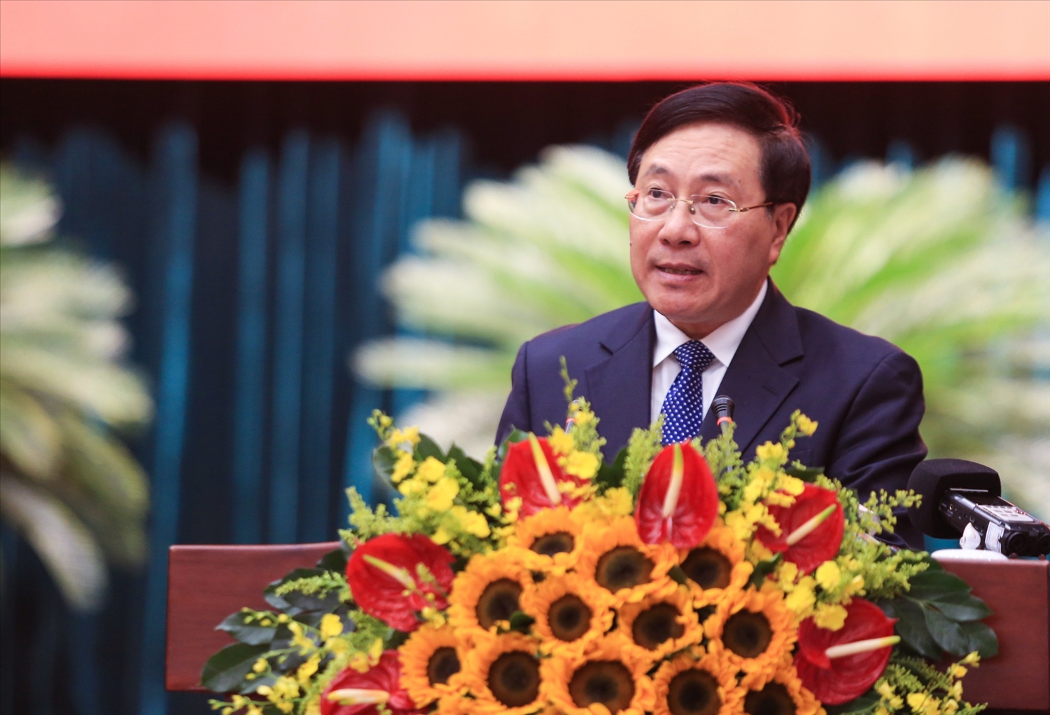 Phó Thủ tướng Thường trực Phạm Bình Minh phát biểu khai mạc Hội thảo - Ảnh: VGP/Vũ Phong