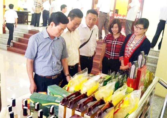 Sản phẩm chè Việt Shan tham gia nhiều hội chợ xúc tiến để tìm kiếm cơ hội cho mình