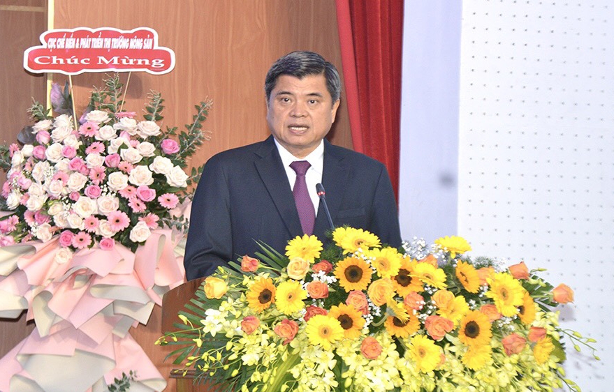 Thứ trưởng Bộ NN&PTNT Trần Thanh Nam phát biểu tại buổi lễ