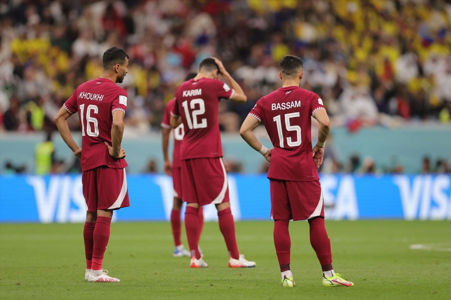 Qatar quyết lấy lại hình ảnh ở trận đấu cuối vòng bảng. Ảnh: FIFA