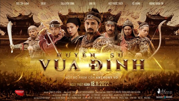Phim ''Huyền sử vua Đinh'' nằm trong số phim Việt bị chê bai nặng nề thời gian qua. (Ảnh: Nhà phát hành)