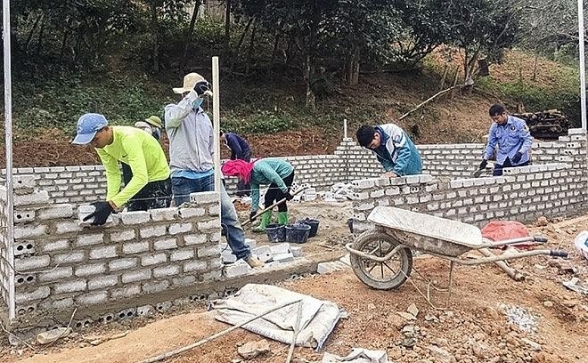 Hỗ trợ xây nhà cho người nghèo
