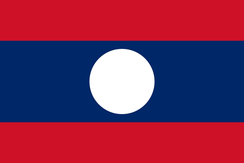 Quốc kỳ nước Cộng hòa dân chủ nhân dân Lào 