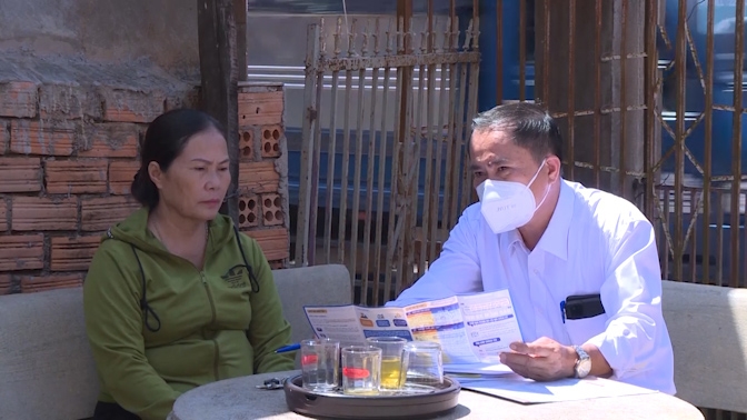 Tư vấn chính sách tham gia Bảo hiểm xã hội tự nguyện cho tiểu thương trên địa bàn huyện Krông Búk