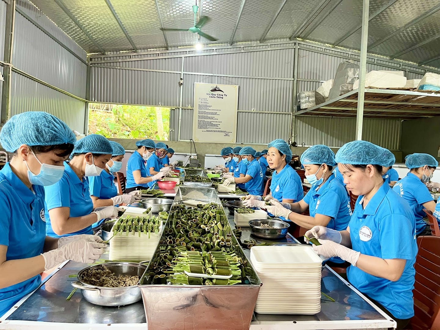 Mô hình khởi nghiệp của anh Nguyễn Văn Thắng, xóm 18, xã Kim Phú (TP Tuyên Quang)  tạo việc làm ổn định cho nhiều lao động địa phương.