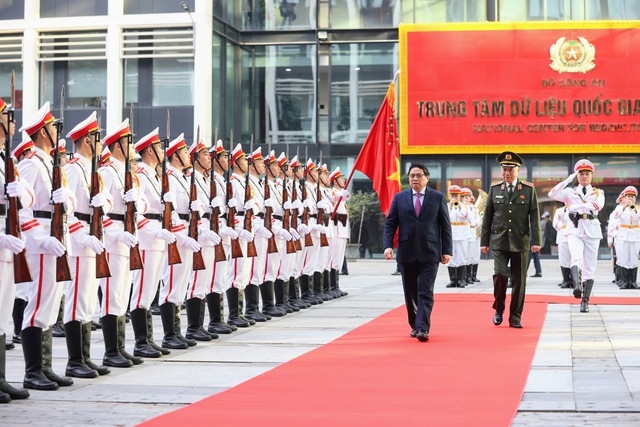 Thủ tướng Phạm Minh Chính dự Hội nghị Công an toàn quốc lần thứ 78 - Ảnh: VGP/Nhật Bắc