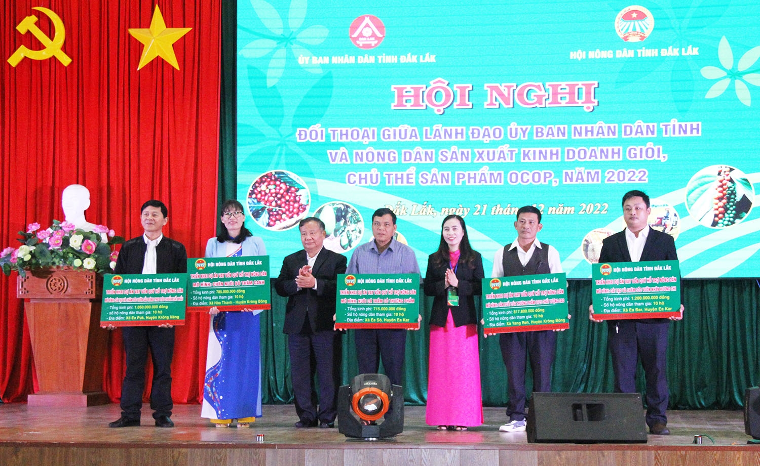 Hội Nông dân tỉnh Đắk Lắk quyết định triển khai 5 dự án