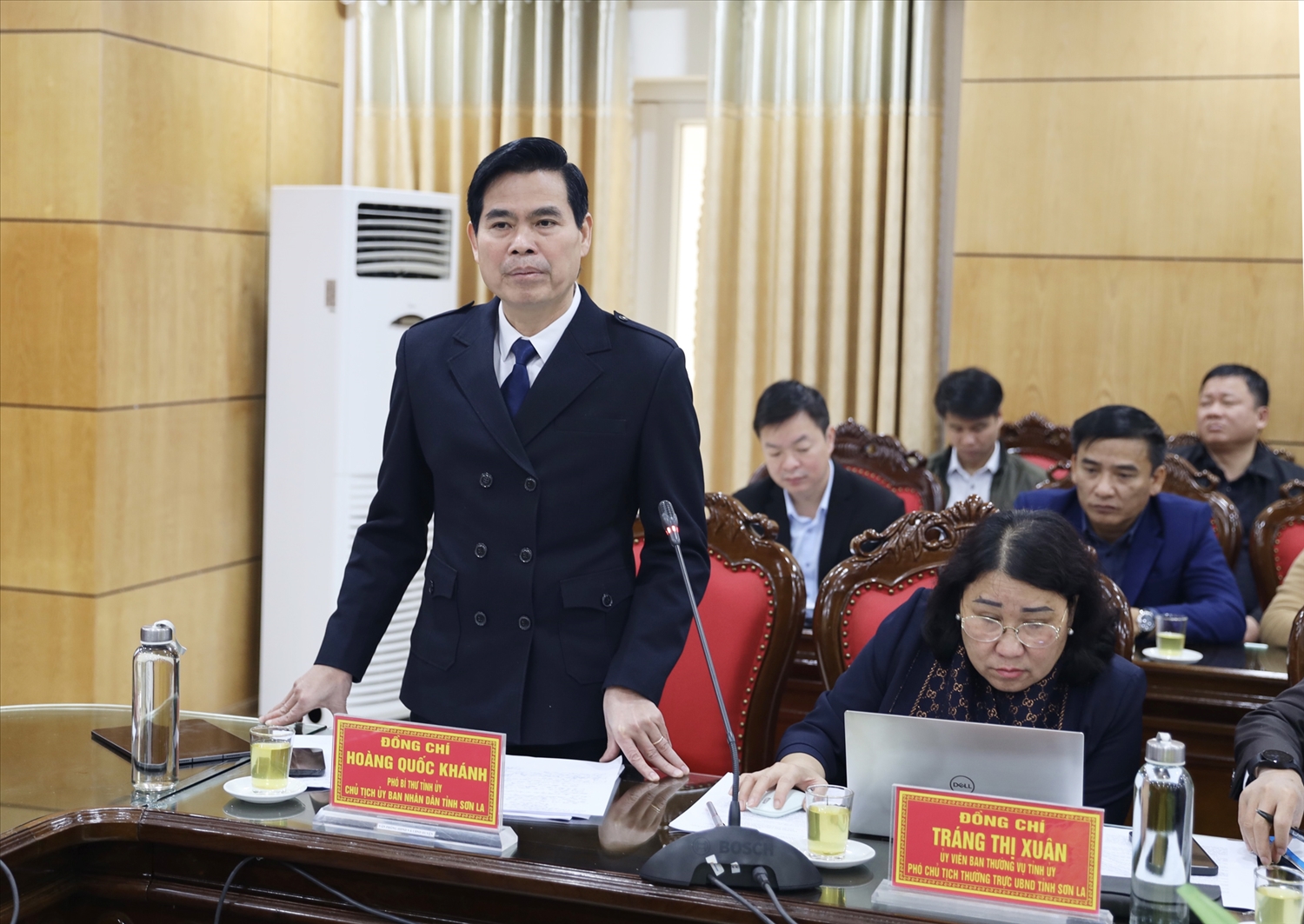 Chủ tịch UBND tỉnh Sơn La Hoàng Quốc Khánh mong muốn Ban Chỉ đạo Trung ương các Chương trình MTQG tiếp tục quan tâm, hỗ trợ tỉnh thực hiện hiệu quả các Chương trình MTQG