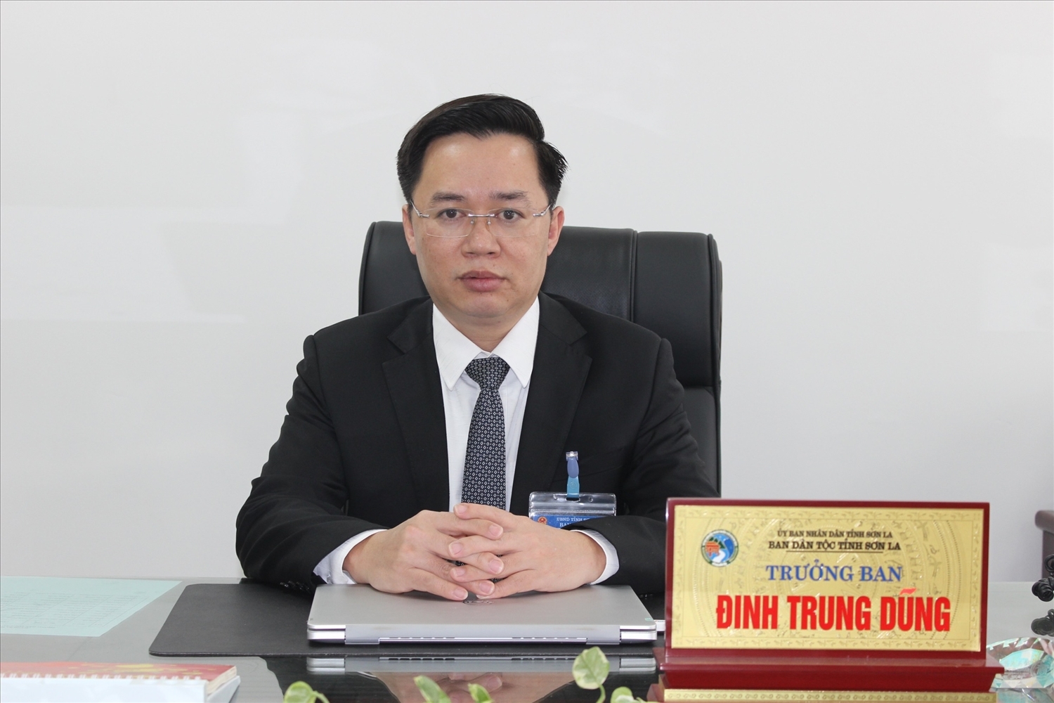 Ông Đinh Trung Dũng, Trưởng Ban Dân tộc tỉnh Sơn La.