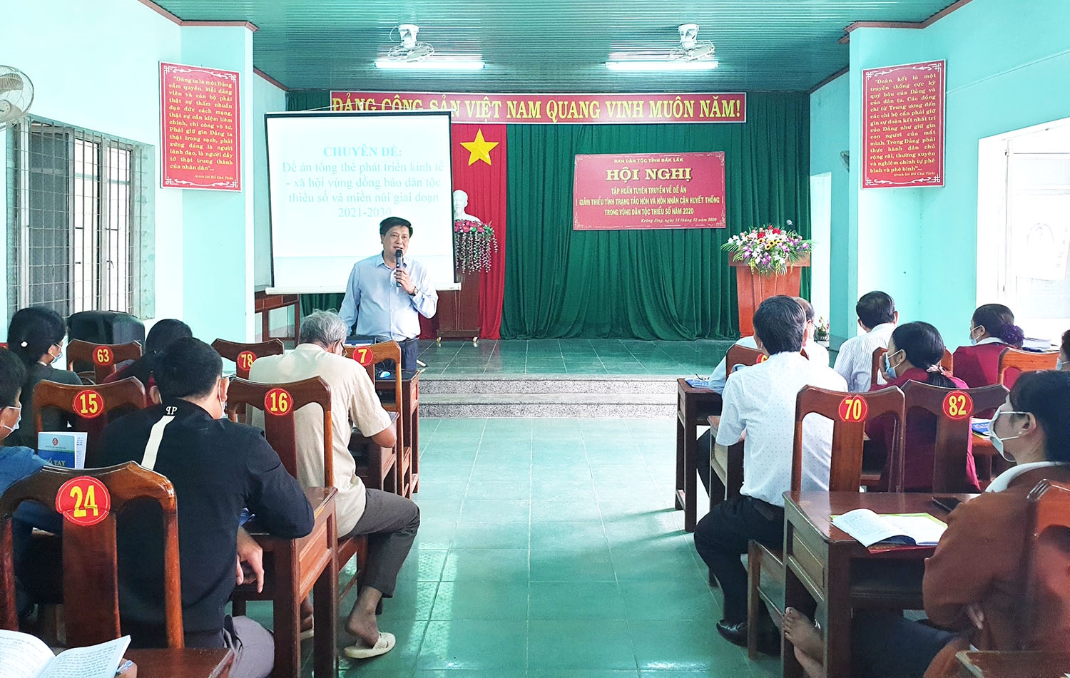 Ban Dân tộc tỉnh Đắk Lắk tập huấn tuyên truyền phố biến, giáo dục pháp luật trong đồng bào DTTS