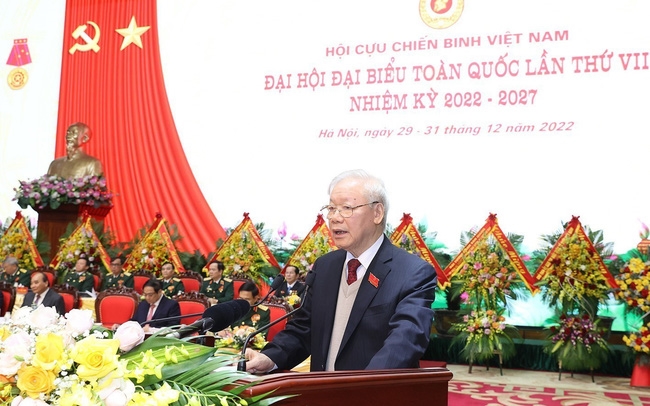 Tổng Bí thư Nguyễn Phú Trọng phát biểu chỉ đạo đại hội. Ảnh: Trí Dũng – TTXVN
