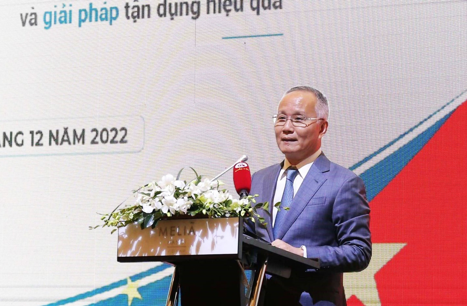 Thứ trưởng Bộ Công Thương Trần Quốc Khánh phát biểu tại Hội nghị