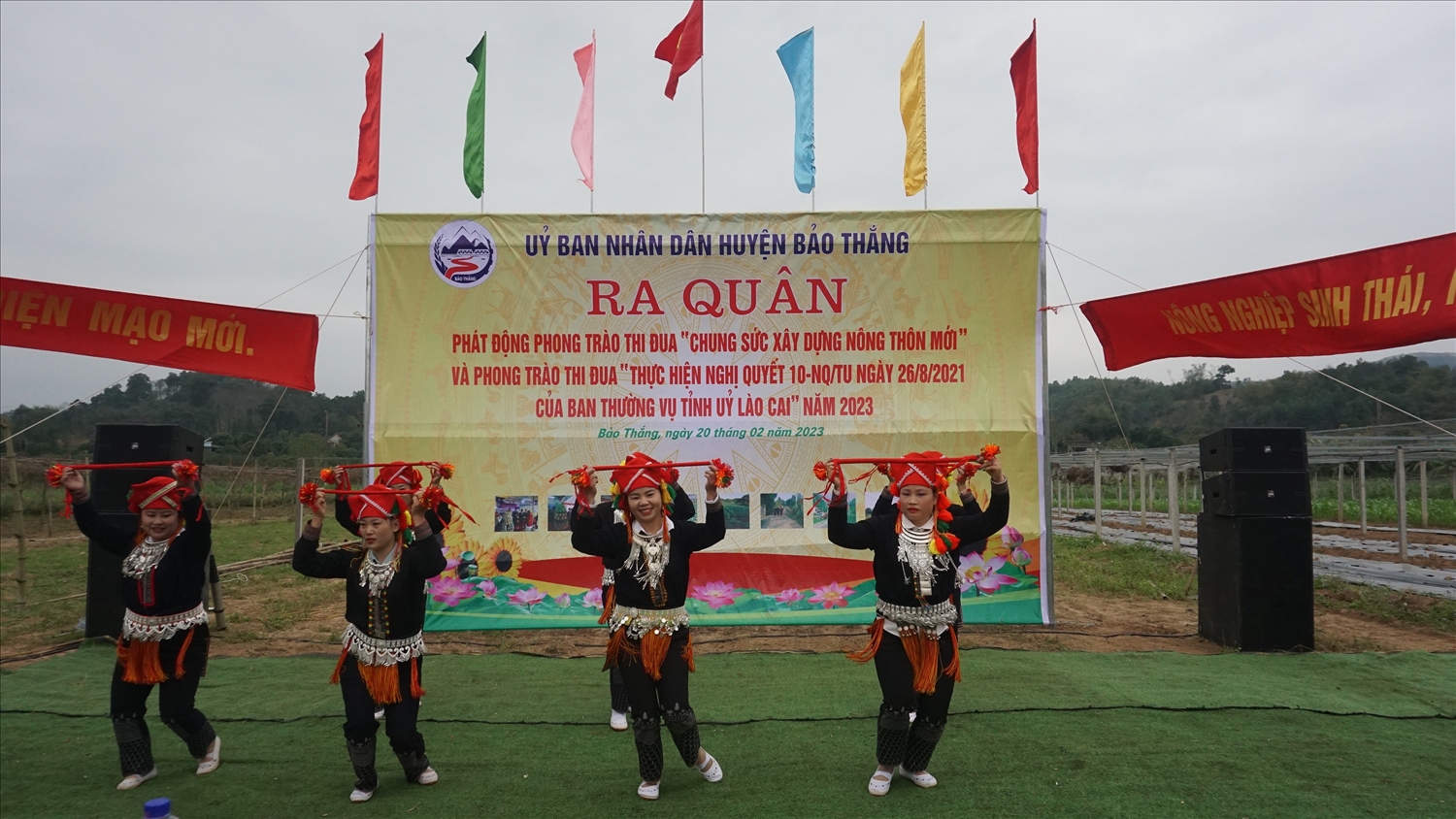 Việc triển khai xây dựng nông thôn mới tại Lào Cai được gắn với phong trào thi đua của các cơ quan, đơn vị, địa phương