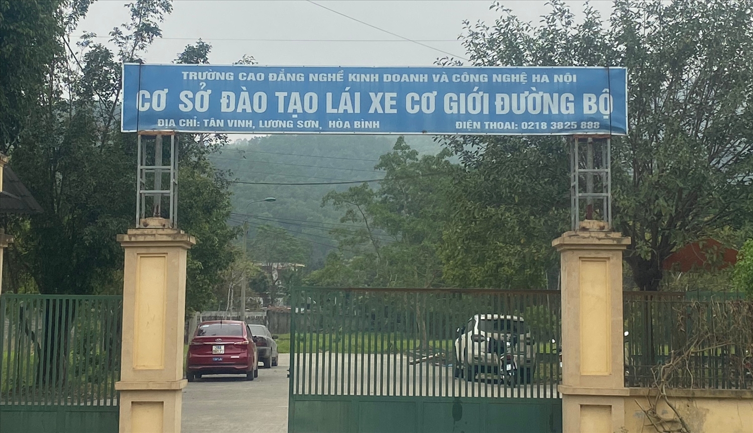 Trung tâm đào tạo và sát hạch lái xe cơ giới đường bộ tại xã Tân Vinh, huyện Lương Sơn, tỉnh Hoà Bình