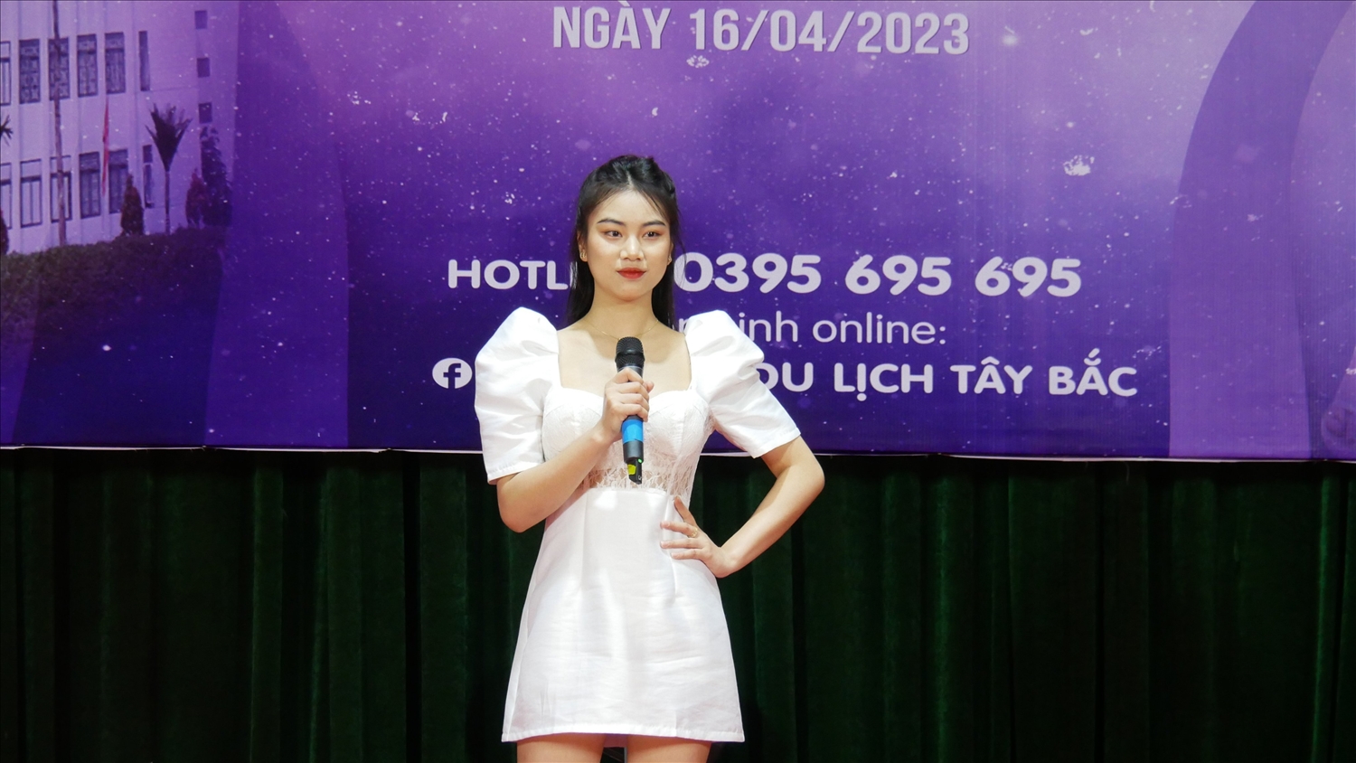 TIn chuyên đề: Sinh viên trường Cao đẳng Lào Cai tham gia sơ khảo cuộc thi “Hoa khôi du lịch Tây Bắc-Sa Pa 2023” 3