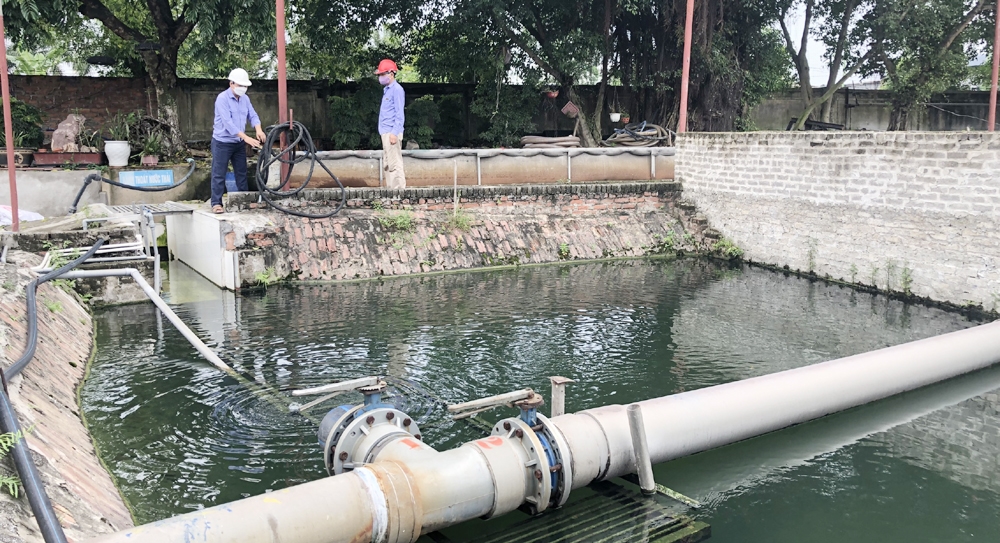 Hệ thống quan trắc nước thải tự động của Công ty cổ phần Xuất nhập khẩu Bắc Giang được lắp đặt tại Nhà máy giấy Xương Giang (Ảnh minh họa)