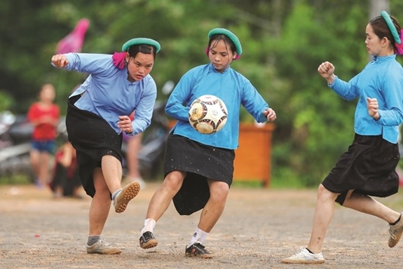 Giải bóng đá nữ tại huyện Bình Liêu trở thành một sân chơi độc đáo