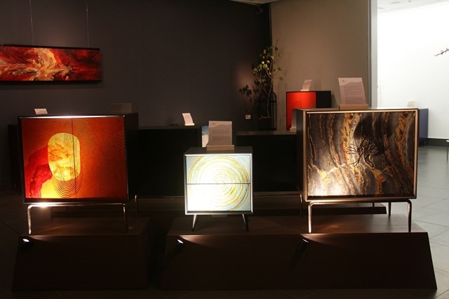 Nhiều sản phẩm nội thất độc đáo được trưng bày tại triển lãm