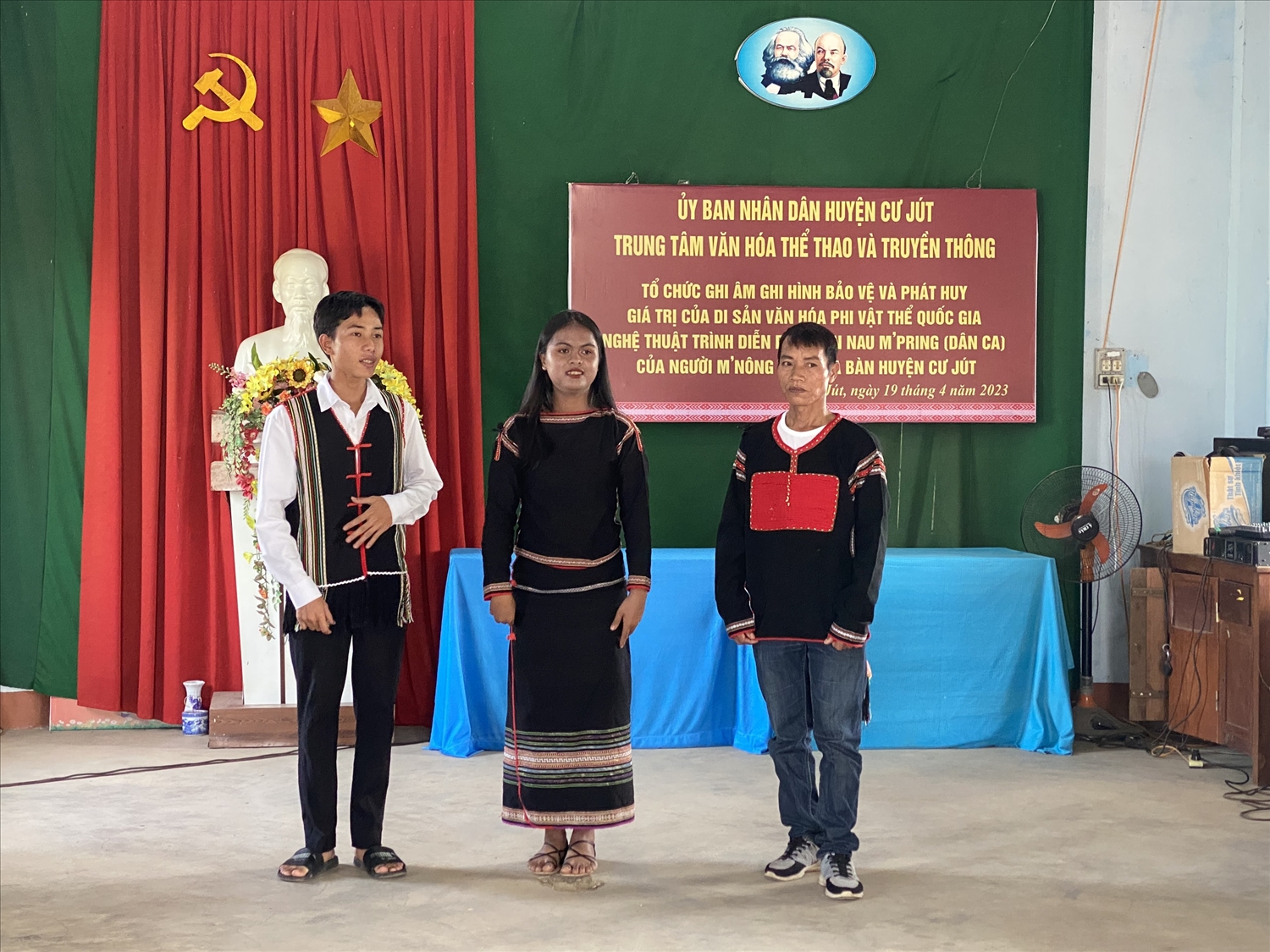 Nhờ làm tốt công tác truyền dạy, nhiều nghệ nhân trẻ tuổi yêu thích dân ca Mnông