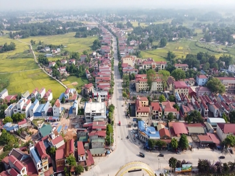 Phú Bình là huyện đầu tiên của tỉnh Thái Nguyên đạt chuẩn nông thôn mới