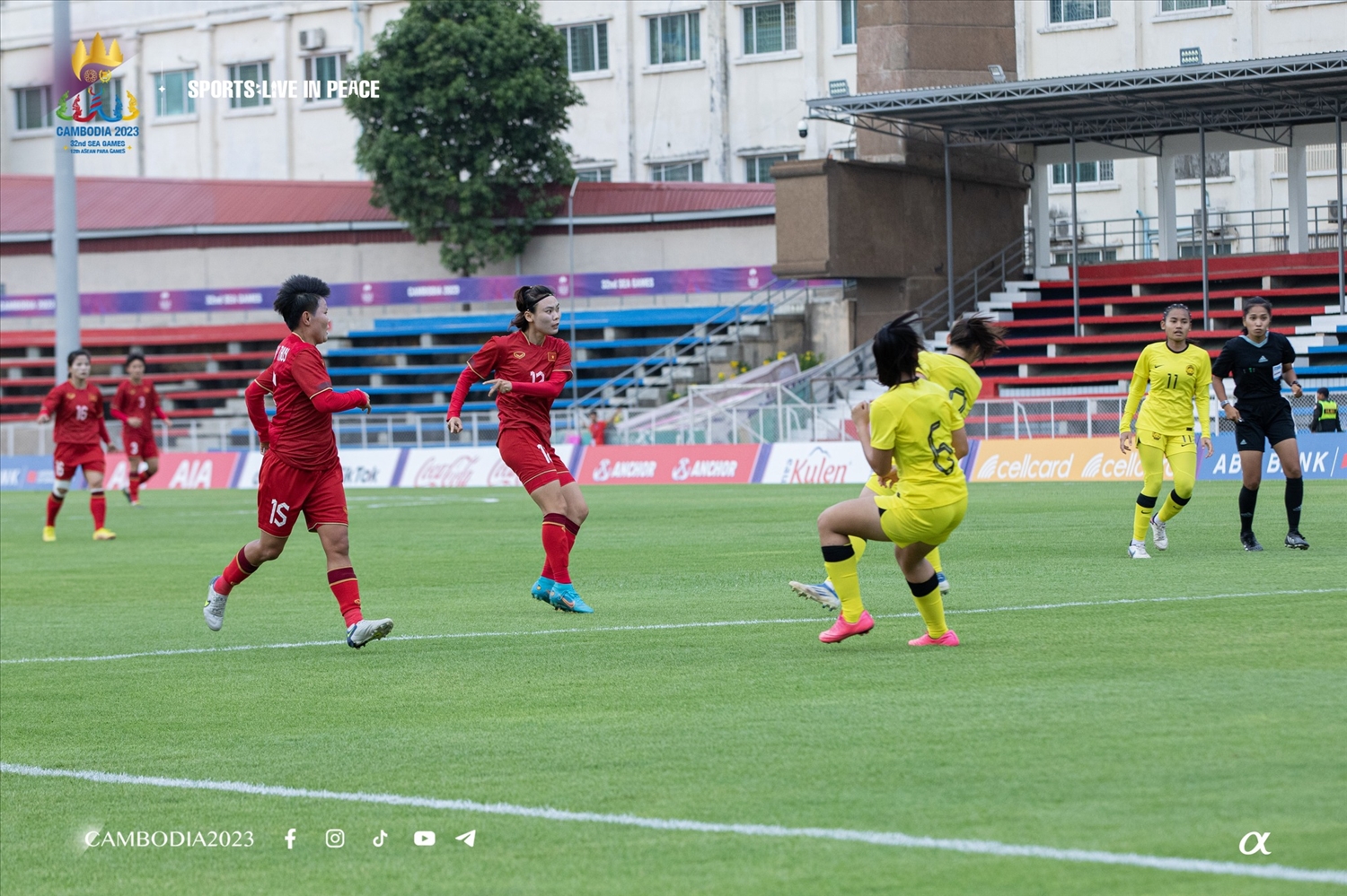 Đội tuyển nữ Việt Nam 3 - 0 Đội tuyển nữ Malaysia