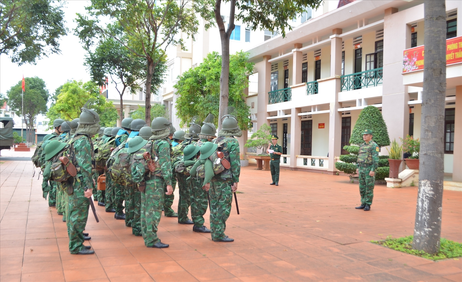 Đoàn công tác kiểm tra công tác sẵn sàng chiến đấu tại Bộ Chỉ huy Bộ đội Biên phòng tỉnh Đắk Lắk