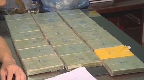Tang vật Công an tỉnh Đắk Lắk thu giữ được từ một vụ án ma túy